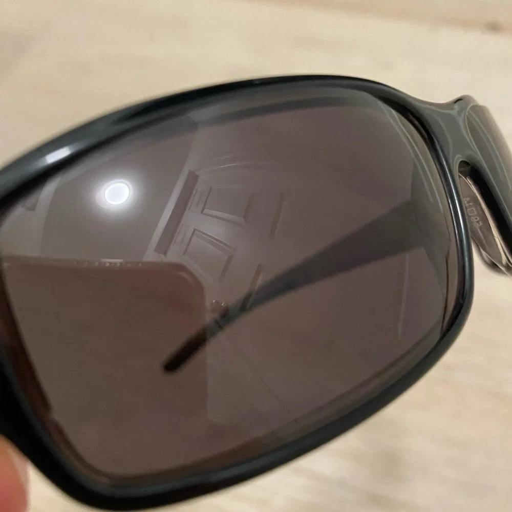 Burberry Black Wrap Sunglasses with Check Inside and on Arms 8436/S 58/14 Size - Picture 9 of 16